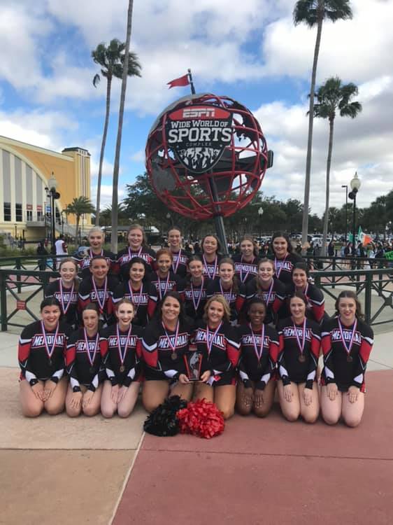 MUN Wins Third Place in University World Cheerleading Cup Championships