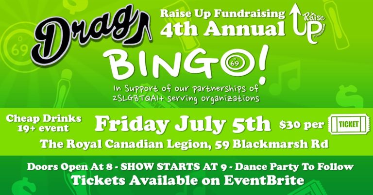 Drag Bingo Fundraiser by Raise Up Fundraising