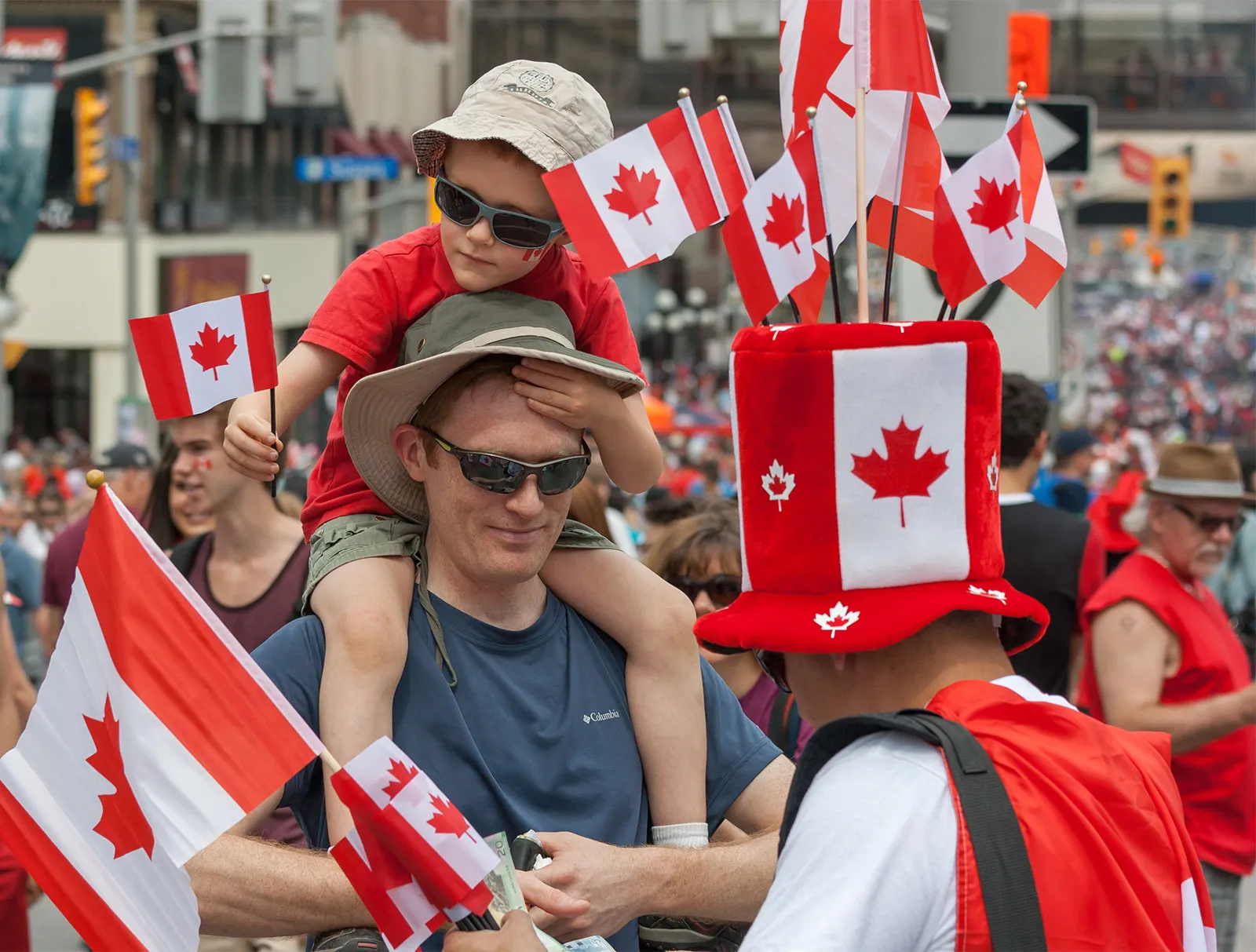 flag Canadian celebrations Canada Day