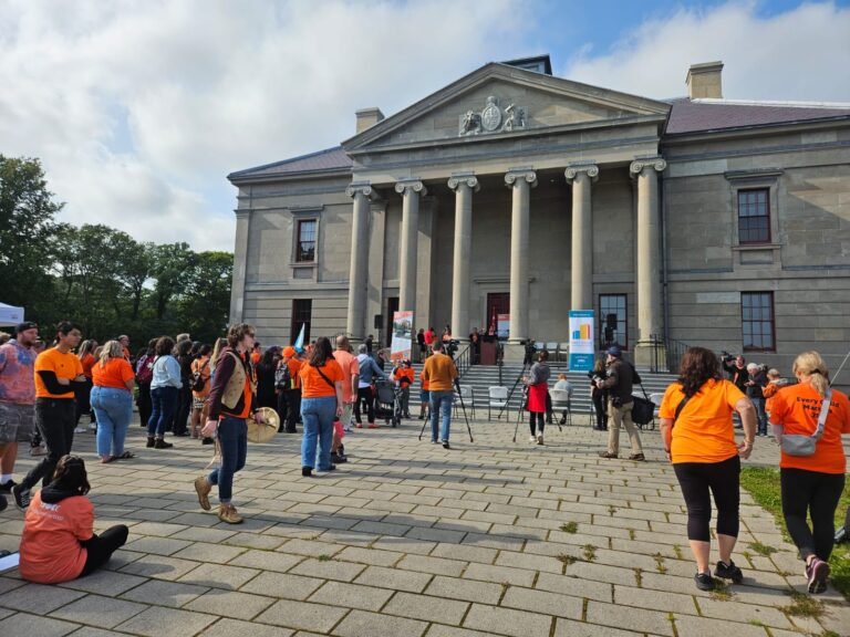 Rally for National Day for Truth and Reconciliation draws large crowd