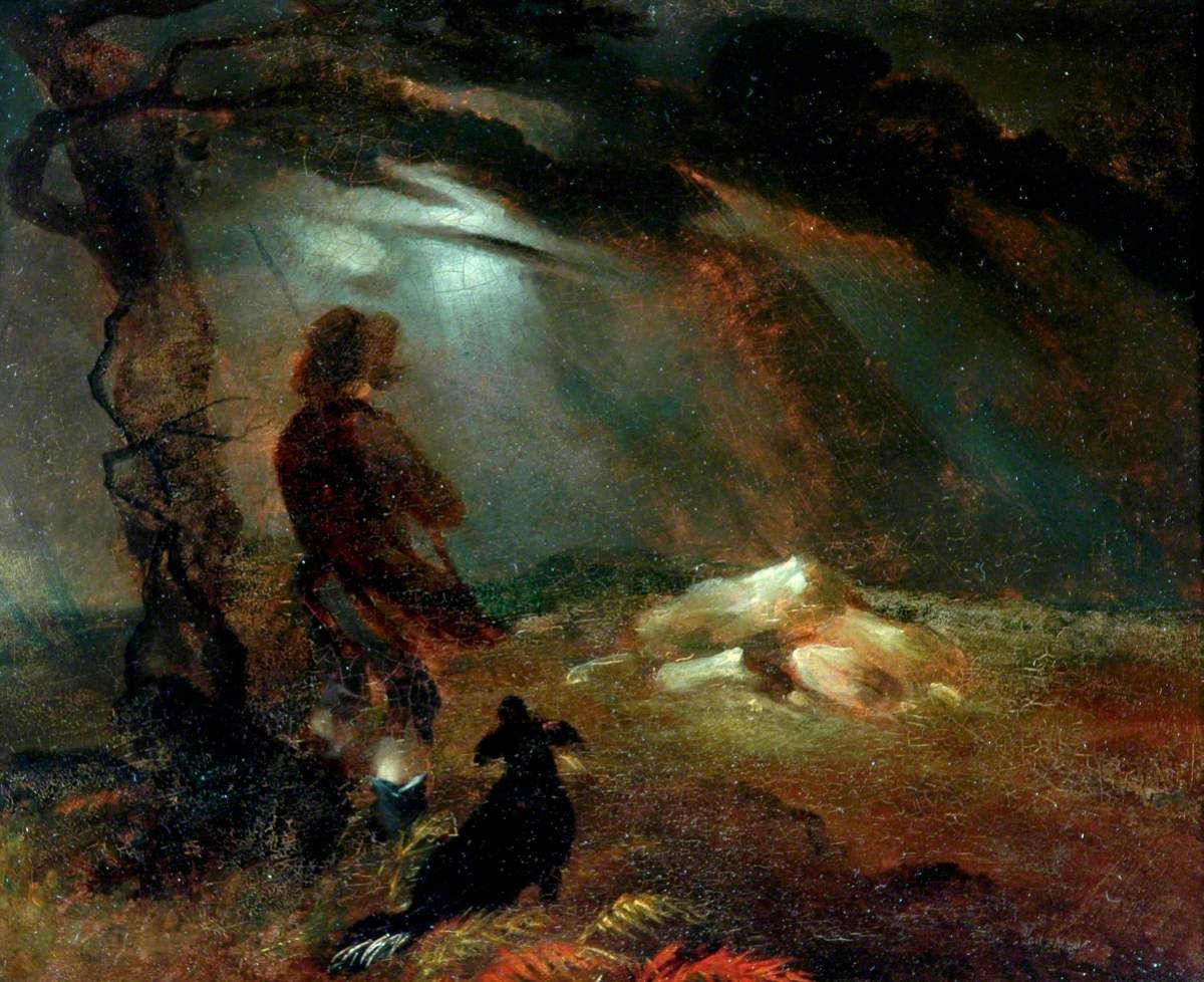 Bronte, Patrick Branwell, 1817 1848; The Lonely Shepherd*