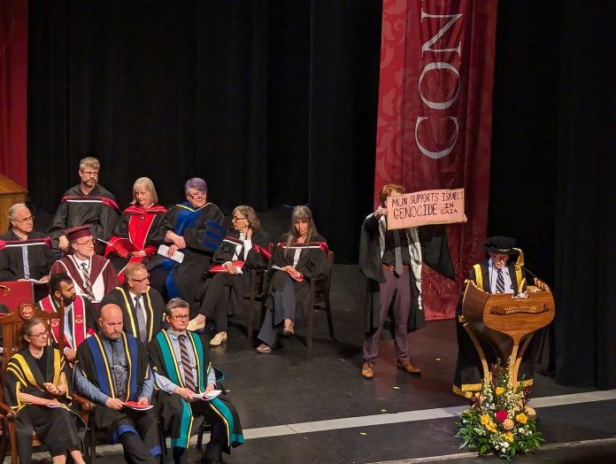 convocation protest