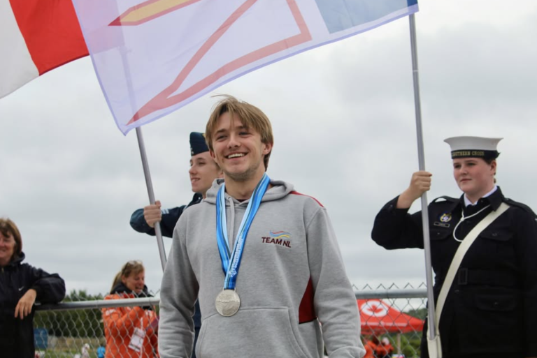 Gavin Baggs finishes Canada Games with four medals