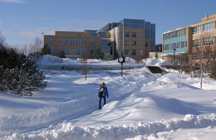 Memorial University winter