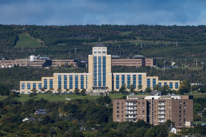 Confederation Building (front), St. John's, Newfoundland, Canada